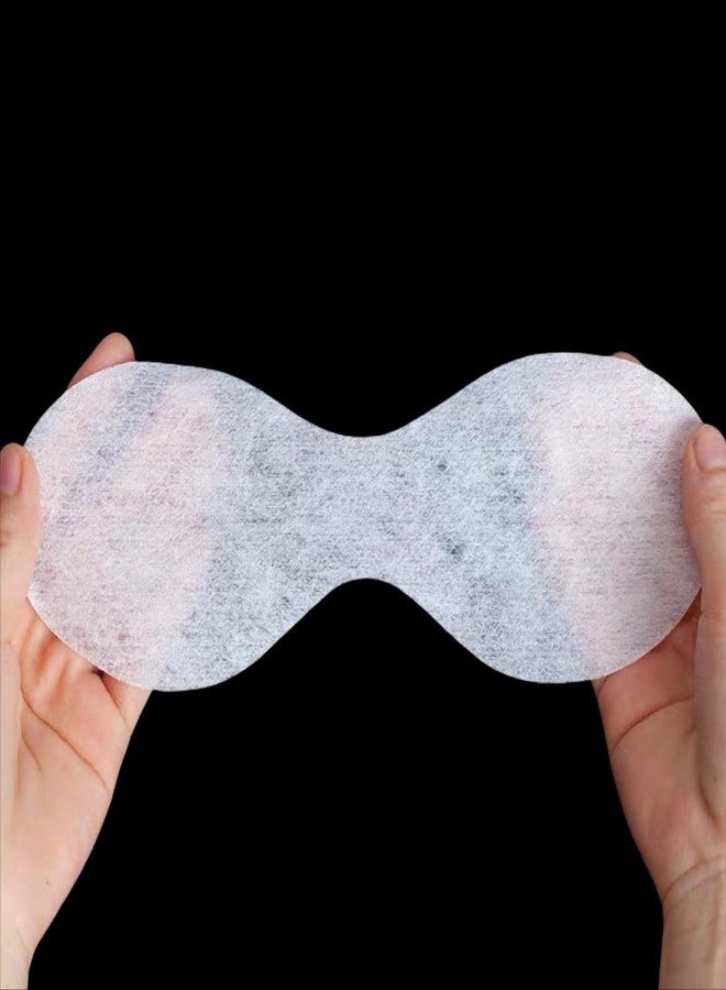 HNOYGNU 400 Sheets Disposable Eye Mask Paper, Non Woven DIY Eye Paper, Cotton Spa Eye Pads for Facials, Disposable Eye Pillow Covers Moisture Retention - Image 3